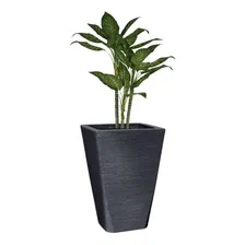Vaso Grafiato Trapézio 43 (28l) Preto Nutriplan Foto mini 3
