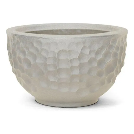 Vaso Luna 17 Cor Cimento Nutriplan Foto 1
