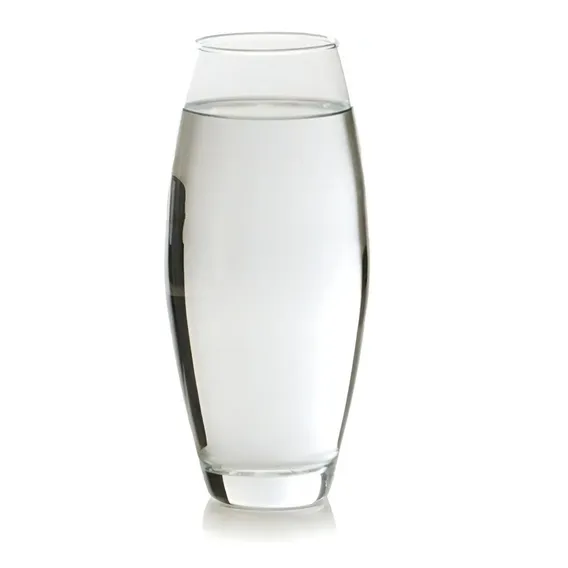 Vaso Oval 7x22cm Incolor - Luvidarte Foto 1