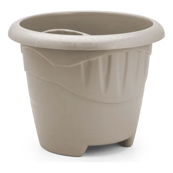 Vaso Planta Casa Jardim Decoração Redondo 5 Litros Areia Foto 1