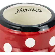 Vaso Porcelana Porta Objeto Corpo Minnie 11cm - Disney Foto mini  3
