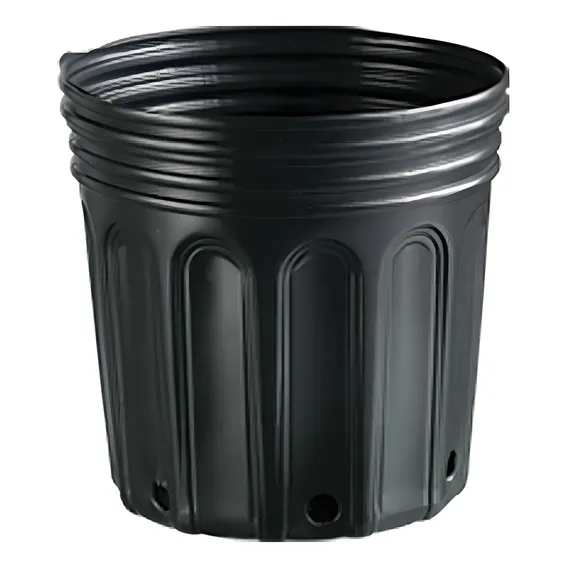 Vaso Preto Para Embalagem De Mudas Nutriplan 8 Litros Foto 1