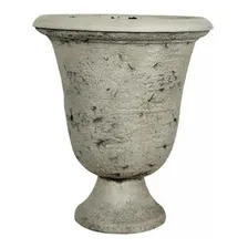 Vaso Pvc Imita Concreto Jardim E Sacada Cachepot 41x35x35cm Foto  mini 1