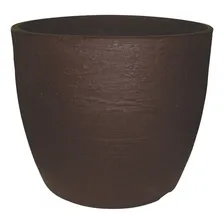 Vaso Redondo Europa 28cmx33,5cm Café Japi Cor Marrom Foto mini 1
