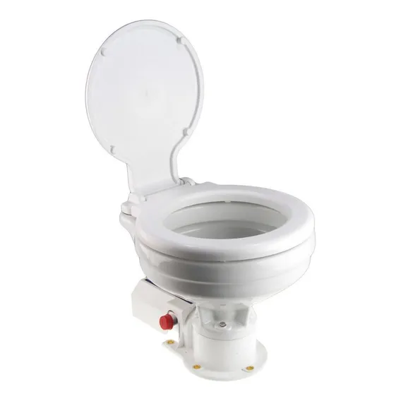 Vaso Sanitário Elétrico Tmc Para Lancha Barco Motorhome 12v Foto 1
