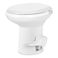 Vaso Sanitário Fixo Perfil Alto com pedal Banheiro Motorhome Trailer Cor Branco CHH Foto  mini 1