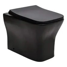 Vaso Sanitário Turmalina Preto Foto mini 1
