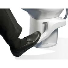 Vaso Sanitario Thetford Style Ii Alto Com Pedal Ceramica Cor Branco Foto mini 3