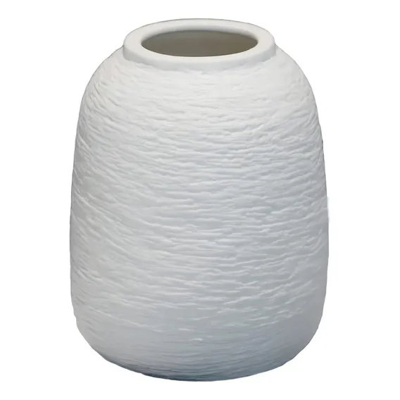 Vasos de cerâmica, vasos brancos, vasos minimalistas Foto 1
