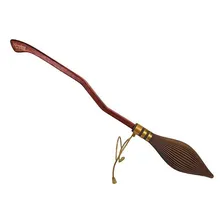 Vassoura Nimbus 2000 em Escala 1:1 - Peça Artesanal Mágica Foto mini 2