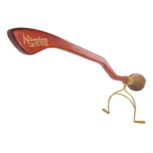Vassoura Nimbus 2000 em Escala 1:1 - Peça Artesanal Mágica Foto mini 1