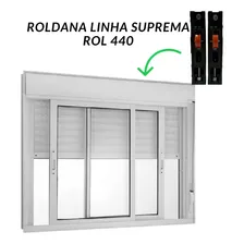 VCB roldana janela linha suprema simples com rolamento Rol-440 4 peças Foto mini 4