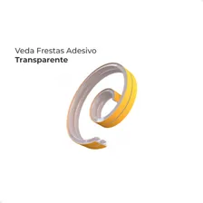 Veda Fresta Adesiva Porta E Janela Transparente 6 Metros Foto mini 4
