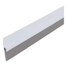 Veda Porta Rodapé Adesivo 90cm Rodo Silicone Protetor Cor Veda porta branco Frizo Foto mini  2