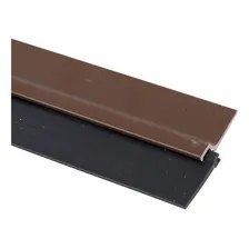 Veda Porta Rodapé Adesivo 90cm Rodo Silicone Protetor Cor Veda porta marrom Frizo Foto mini 2