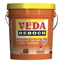 Veda Reboco 18lt Queveks Impemeabilizante Reboco Foto  mini 1
