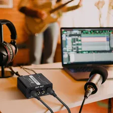 Vedo Gx200 Isolador Áudio Com Cancelamento Ruído Som Atual Cor Preto 110/220v Foto mini  3