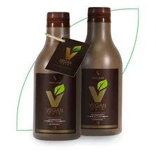 Vegan Hair Escova Orgânica De Biotina 2x300ml Foto mini 1