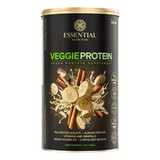 Veggie Protein Essential Nutrition - Banana - (462g) Sabor Banana Com Canela Foto mini 1