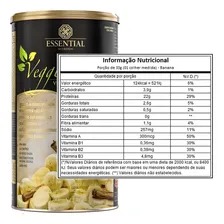 Veggie Protein Essential Nutrition - Banana - (462g) Sabor Banana Com Canela Foto mini 3