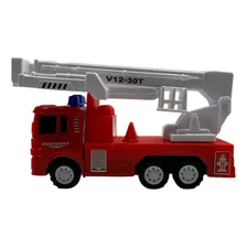 Veículo Bombeiro Com Carro+moto - Brinquedo Infantil Foto mini 3