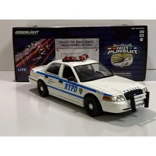 Veículo policial de patrulha de 1 a 24 cores Greenlight 2011 Ford Crown Victoria Interceptor Foto mini 3