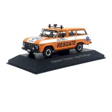 Veículos De Serviço Chevrolet Veraneio Resgate Ed. 56 Cor Laranja Foto mini 3