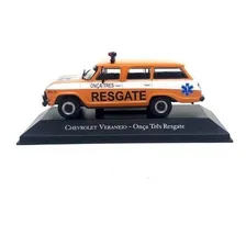 Veículos De Serviço Chevrolet Veraneio Resgate Ed. 56 Cor Laranja Foto mini 4