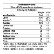 Veinox (120 Caps) Melhor Que Dilatex- Power Supplements Sabor Sem sabor Foto mini 2