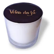 Vela Artesanal Decorativa Aromátizada Com Perfume Citronela Foto mini 3
