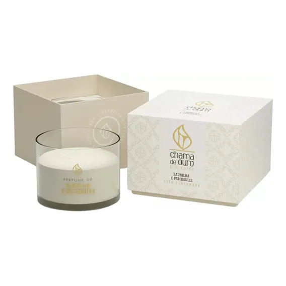 Vela Baunilha E Patchouli Velas Aromáticas Vela Decoração Liso Foto 1
