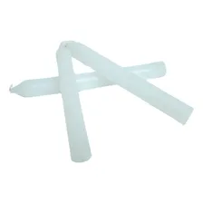 Vela De Cera Comum Grande Duradoura N4 Branca Caixa 192 Uni Foto mini 2