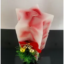 Vela Decorativa Natalina - Estrela Grande Foto mini  2