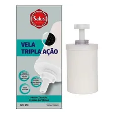 Vela Esterilizante Tripla Ação Para Filtro De Barro - Salus Cor Branco Foto mini 4