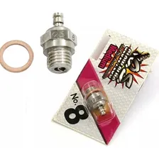 Vela Os N 8 Automodelos E Aeromodelos Glow Plug Foto mini 1