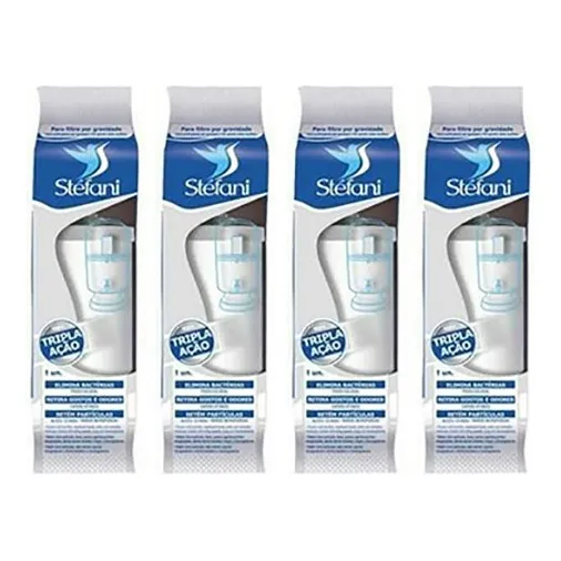 Vela Para Filtro De Barro Tripla Ação - Kit 04 Velas Cor Outro Foto 1
