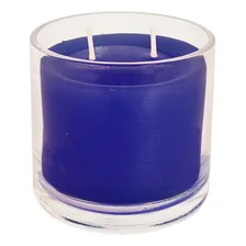 Vela Perfumada Artesanal Em Vidro Personalizada Alecrim Foto mini 1