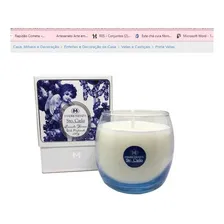 Vela Perfumada Lavanda Toscana Em Vidro - Madressenza -220 G Foto mini 2