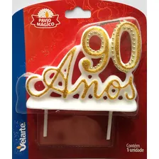 Vela P/festa Aniversário 90 Anos Bodas De Álamo Casamento Pr Foto mini 4