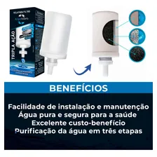 Vela Tripla Ação Carvão Ativado E Prata Coloidal Kit 6 Und Foto mini  3