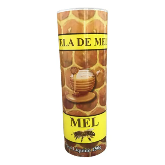 Vela Votiva Aromática - Mel 250g Foto 1