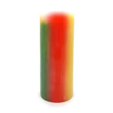 Vela Votiva Cigana 7 Cores Umbanda Candomblê 250g Foto mini 1