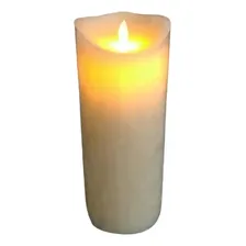 Velas De Led Gigante Parafina Chama Viva - Altura 30 Cm Foto mini 1