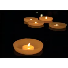Velas Flutuante Piscina Luminária Kit 20 Unidades Casamento Foto mini 4