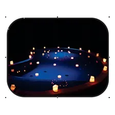 Velas Flutuante Piscina Luminária Kit 20 Unidades Casamento Foto mini 1