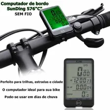 Velocímetro Computador Bike Bicicleta Sunding 576c Sem Fio Foto  mini 1