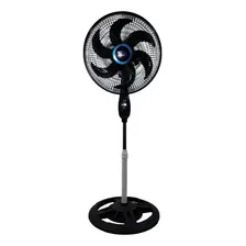 Ventilador 6 Hélices Coluna Pedestal Silencioso Dormir Preto Foto mini 4