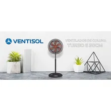 Ventilador Coluna Preto 50cm Turbo 6 Pás Oscilante Ventisol Foto mini 4