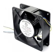 Ventilador Cooler Rt-120 Bivolt Rolamento 120x120 Ventoinha Led Preto Foto mini 2