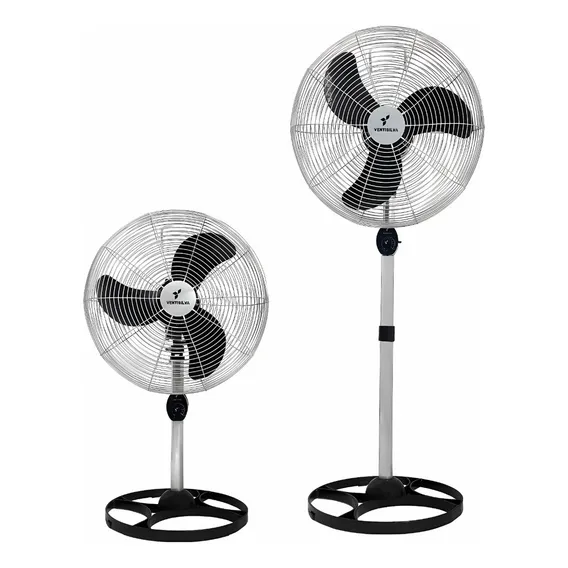 Ventilador De Coluna 50 Cm Venti50c Preto Cromado Ventisilva Foto 1